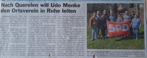 Zeitungsartikel Vorstand 2026